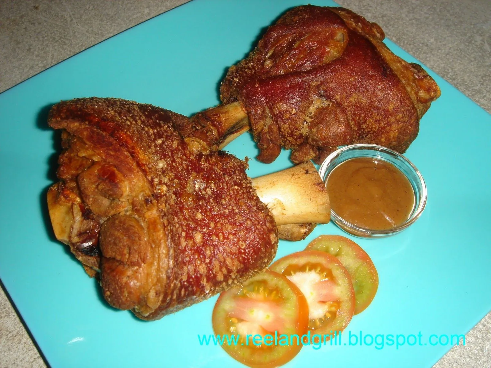 Reel and Grill: Crispy Pata (Deep Fried Pork Ham Hock or Knuckle)