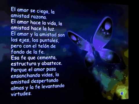 reflexión amor amistad y fe - YouTube