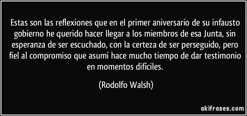 Estas son las reflexiones que en el primer aniversario de su... Estas son las reflexiones que en el primer aniversario de su...