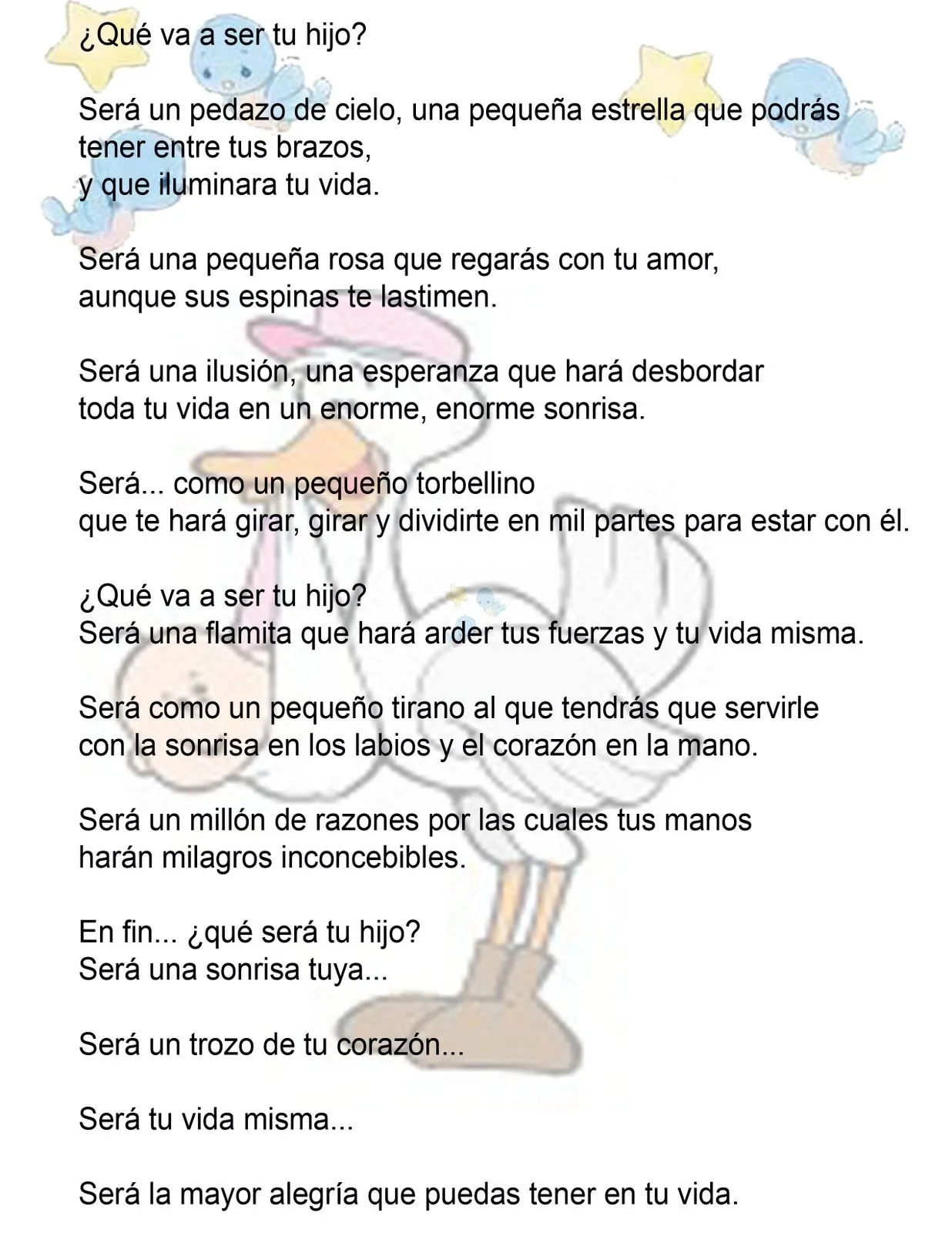 Reflexiones para baby shower de niña - Imagui Reflexiones para baby shower de niña - Imagui