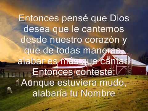 REFLEXIONES CRISTIANAS Un dia Dios hablo conmigo - YouTube