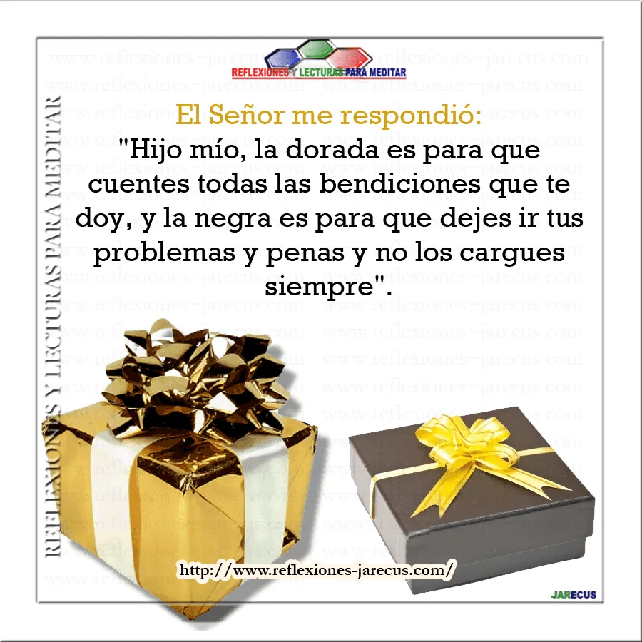 Reflexiones y Lecturas para Meditar: Regalo de Dios - Las dos cajas Reflexiones y Lecturas para Meditar: Regalo de Dios - Las dos cajas