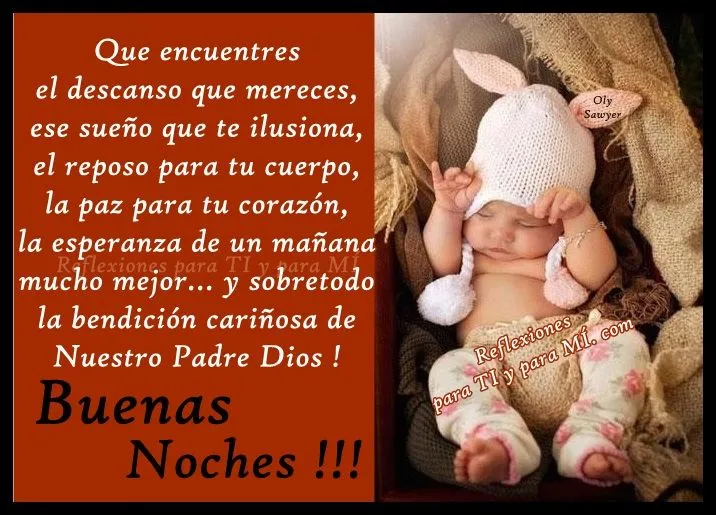 Reflexiones para TI y para MÍ: * BUENAS NOCHES .... Reflexiones para TI y para MÍ: * BUENAS NOCHES ....