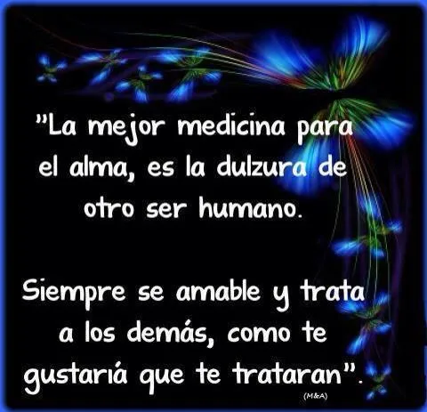 Reflexiones para TI y para MÍ: * "La mejor medicina para el alma ... Reflexiones para TI y para MÍ: * "La mejor medicina para el alma ...