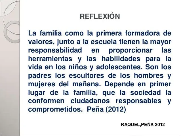 reflexiones de la vida sobre la familia - IMG MLP