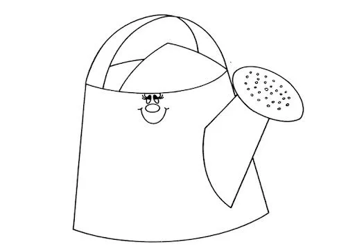 REGADERA PARA COLOREAR | FICHAS PARA PINTAR | DIBUJOS PARA PINTAR REGADERA PARA COLOREAR | FICHAS PARA PINTAR | DIBUJOS PARA PINTAR