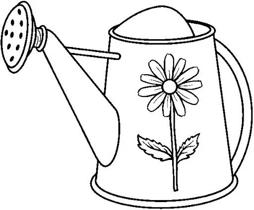 REGADERA PARA COLOREAR | FICHAS PARA PINTAR | DIBUJOS PARA PINTAR REGADERA PARA COLOREAR | FICHAS PARA PINTAR | DIBUJOS PARA PINTAR
