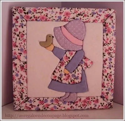 UN REGALO EN DECOUPAGE: PATCHWORK SIN AGUJA UN REGALO EN DECOUPAGE: PATCHWORK SIN AGUJA