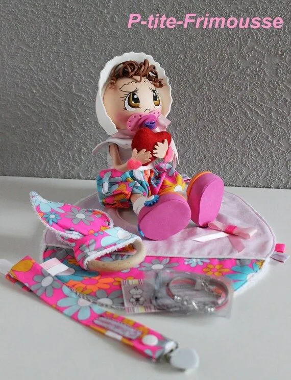 Regalo kit de nacimiento fofucha bebe babero clip chupete - Etsy México Regalo kit de nacimiento fofucha bebe babero clip chupete - Etsy México