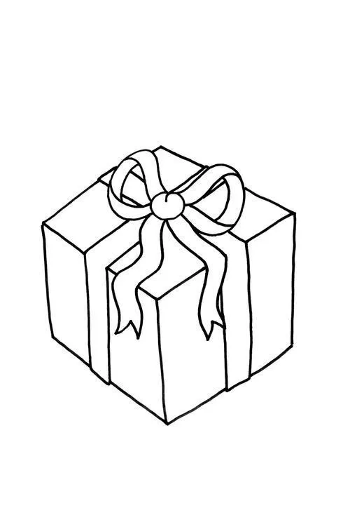 REGALO PARA COLOREAR - Imagui