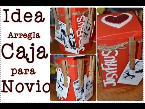 Regalo para novio ¿Como Hacer Caja Para Novio? IDEA PARA REGALAR ...