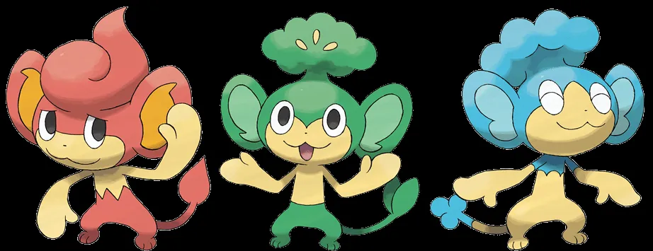 RegaloMisterioso: Pansage, Pansear y Panpour: tres nuevos nombres ...