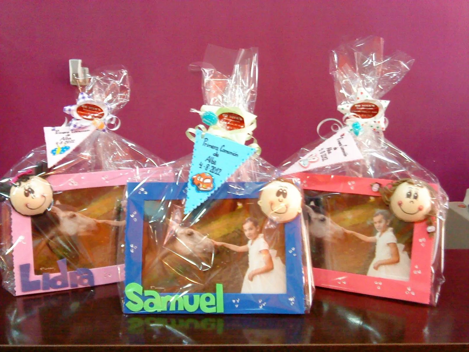 Regalos comunión goma eva - Imagui