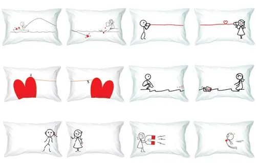 Regalos decorativos para San Valentín: almohadas románticas Regalos decorativos para San Valentín: almohadas románticas