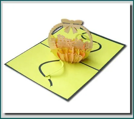Regalos de la flor - 3D pop up de tarjetas de felicitación ... Regalos de la flor - 3D pop up de tarjetas de felicitación ...