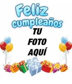 Fotomontaje a modo de tarjeta de felicitación de cumpleaños ...