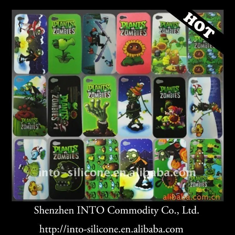 Regalos de halloween/plantas vs. Zombies caso de tpu para el ... Regalos de halloween/plantas vs. Zombies caso de tpu para el ...