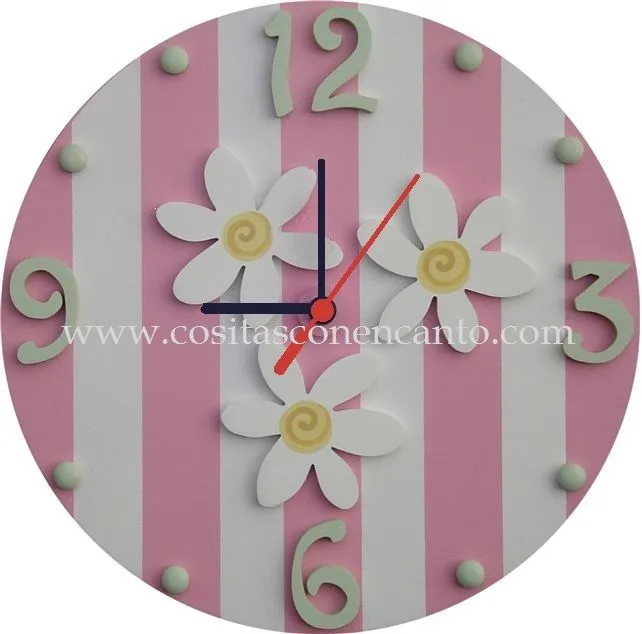 Regalos personalizados para niños: RELOJES DE PARED | Cositas Con ... Regalos personalizados para niños: RELOJES DE PARED | Cositas Con ...