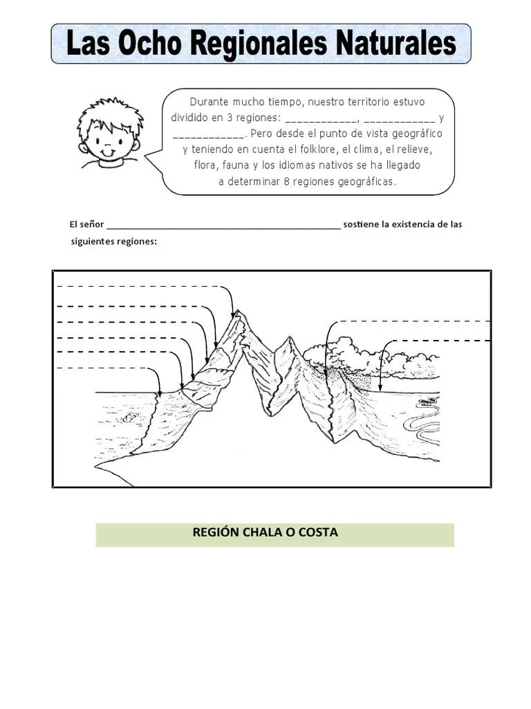 Región Chala y Yunga para Quinto de Primaria | PDF | Organismos