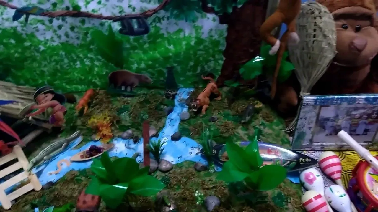 Región selva ( maqueta y presentación) - YouTube Región selva ( maqueta y presentación) - YouTube