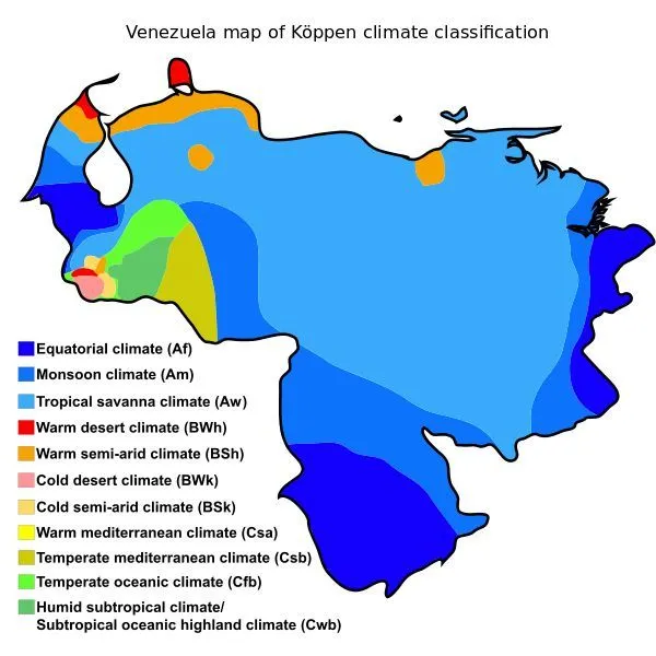 Las Regiones Climáticas de Venezuela Más Importantes | Tropical savanna climate, Venezuela, Climates Las Regiones Climáticas de Venezuela Más Importantes | Tropical savanna climate, Venezuela, Climates