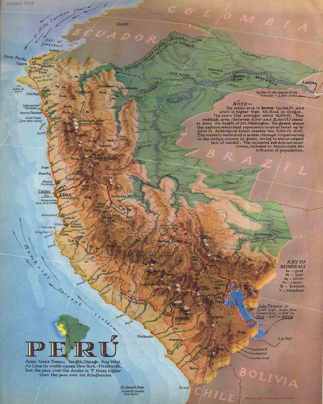 Las regiones geográficas del Perú - Geografía Infinita