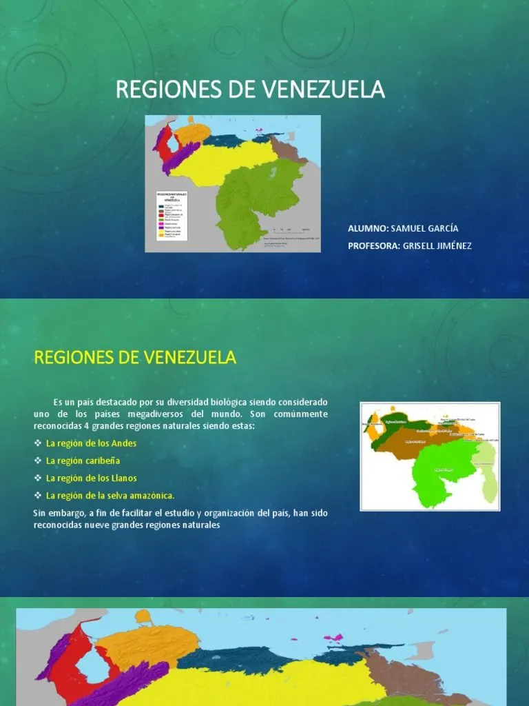 Regiones de Venezuela | PDF | Venezuela | Selva Regiones de Venezuela | PDF | Venezuela | Selva