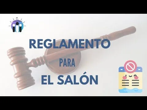 Cómo hacer un reglamento escolar *Estudia y aprende - YouTube