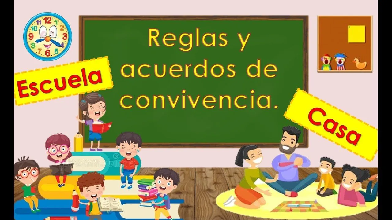 Reglas y acuerdos de convivencia - YouTube