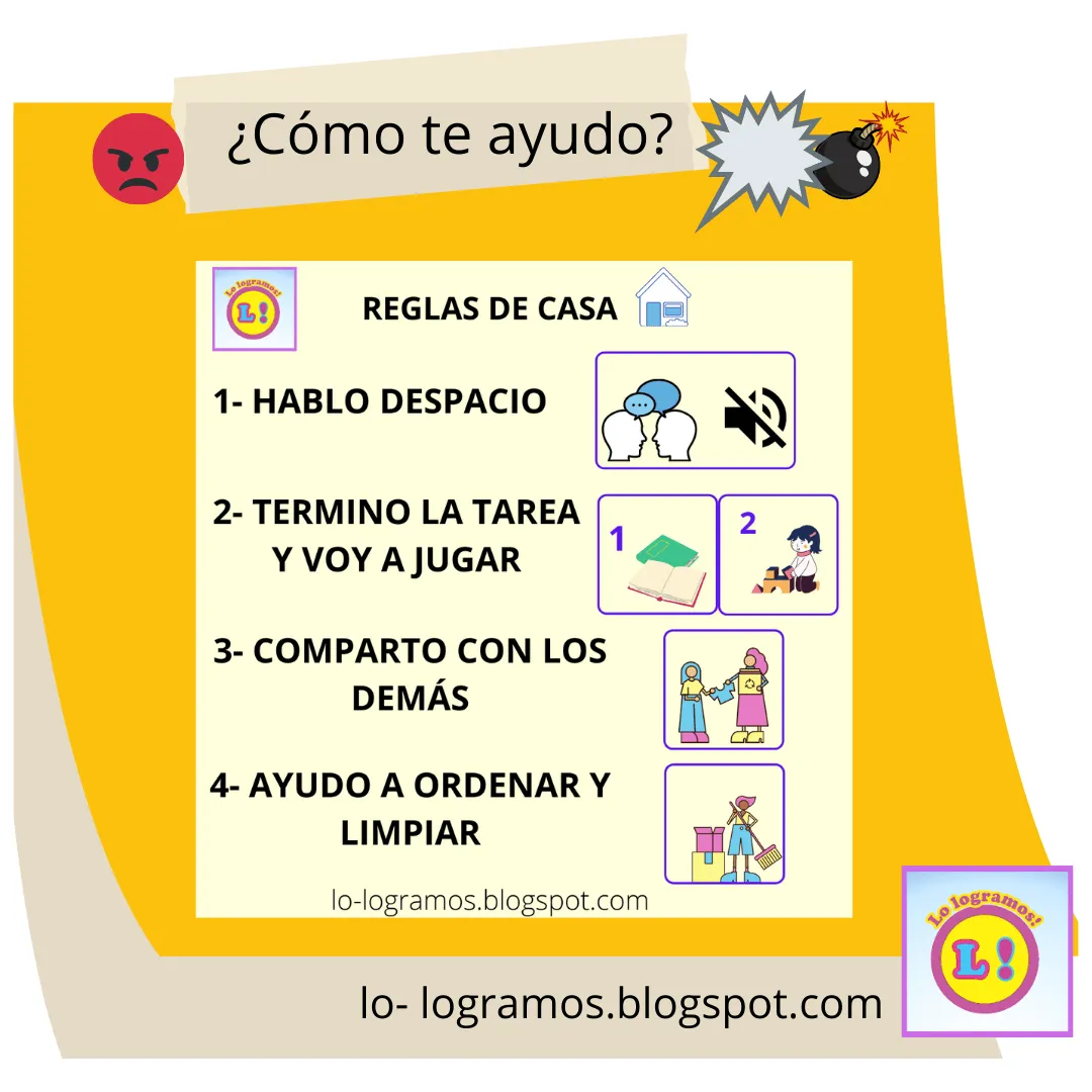 Reglas de la casa | Reglas de la casa, Tableros de comunicación, Reglas  basicas de convivencia