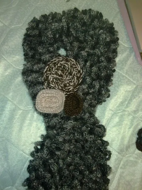 Mi regreso al crochet. (Bufanda - punto de corderito) | . . .amor ... Mi regreso al crochet. (Bufanda - punto de corderito) | . . .amor ...