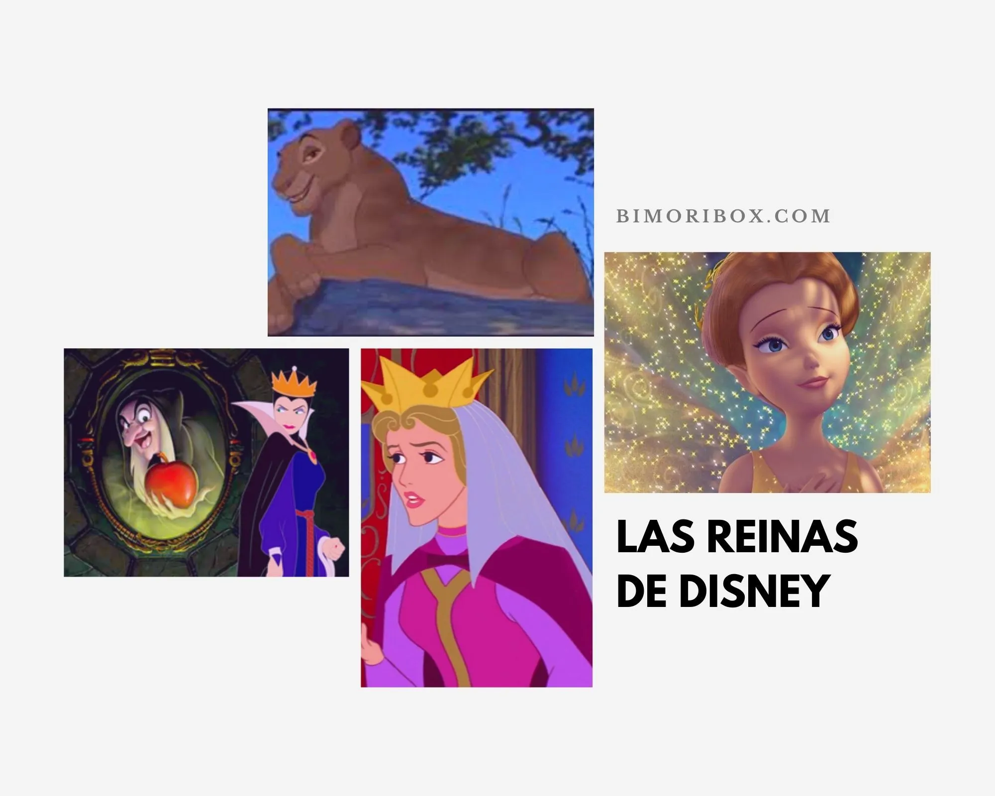 LAS REINAS DE DISNEY y sus nombres verdaderos