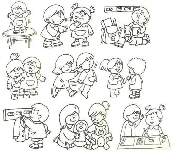 acciones correctas e incorrectas en los niños - Buscar con Google ...