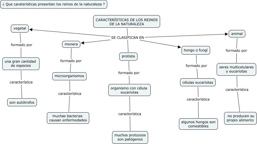 Reinos de la naturaleza para colorear - Imagui