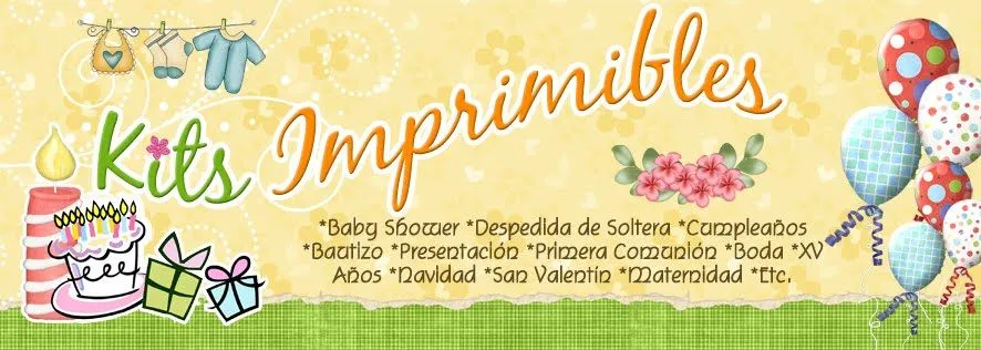 Rekuerditos: Kit Baby Shower Niña Tema: Precious Moments