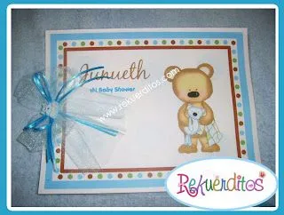 Rekuerditos y más: Baby Shower de Ositos