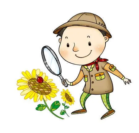 Niño explorador dibujo - Imagui