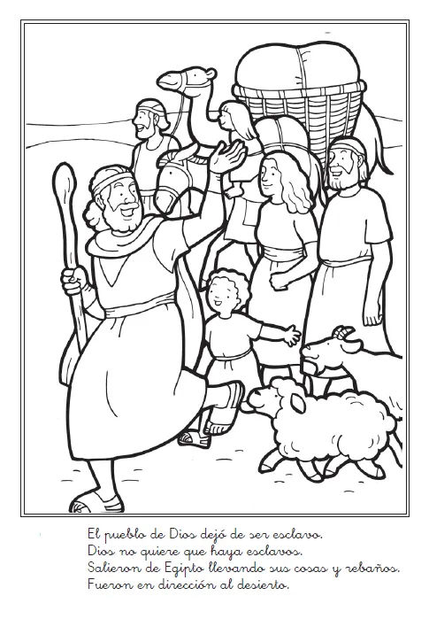 RELIALBA: HISTORIA DE MOISES PARA COLOREAR. RELIALBA: HISTORIA DE MOISES PARA COLOREAR.