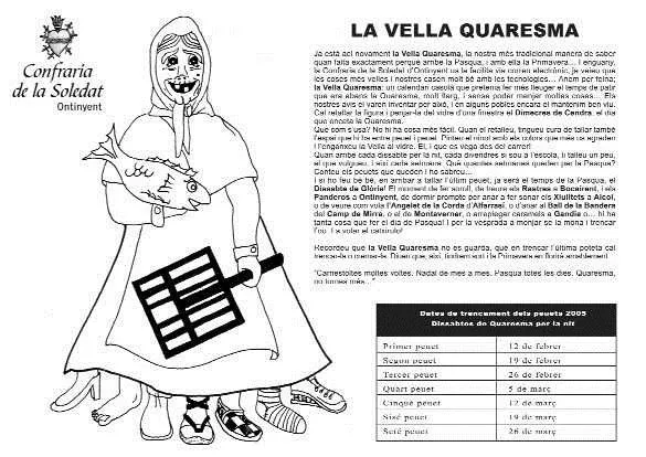 La Vella Quaresma | Manualidades Infantiles La Vella Quaresma | Manualidades Infantiles