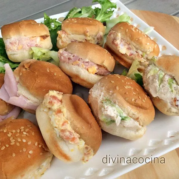 Rellenos para medias noches y panecillos - Divina Cocina Rellenos para medias noches y panecillos - Divina Cocina