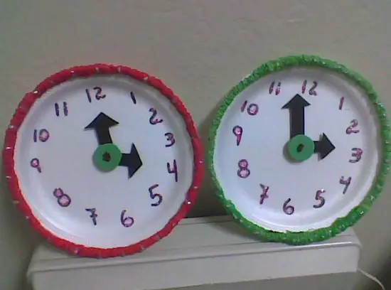 Reloj cuenta atras para Año Nuevo - Manualidades Infantiles Reloj cuenta atras para Año Nuevo - Manualidades Infantiles