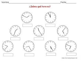 Tu LoCoMoToR73: ¿Sabes leer la hora con minutos en un reloj analógico? Tu LoCoMoToR73: ¿Sabes leer la hora con minutos en un reloj analógico?