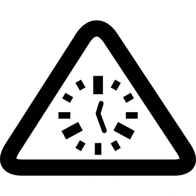 Reloj de forma triangular con detalles en negro | Descargar Iconos ... Reloj de forma triangular con detalles en negro | Descargar Iconos ...