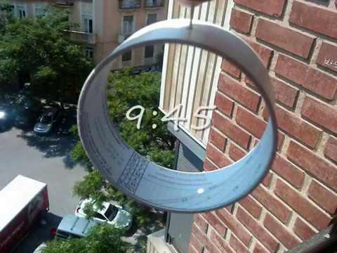 Reloj de sol anular.wmv - YouTube