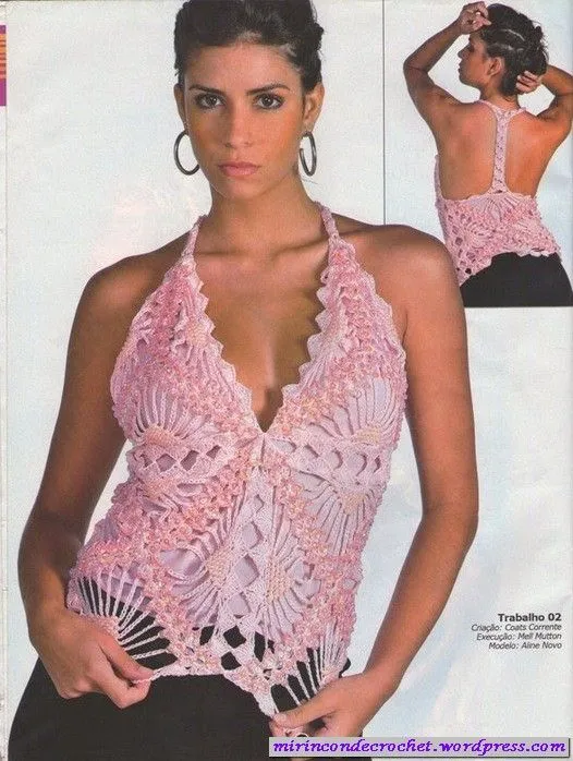 Patrones de remeras a crochet - Imagui