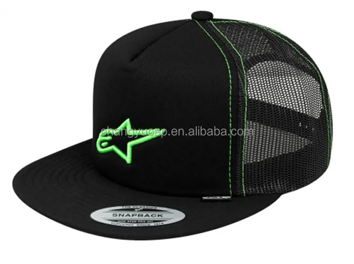Remiendo del bordado casquillo del camionero / gorras camionero de ... Remiendo del bordado casquillo del camionero / gorras camionero de ...