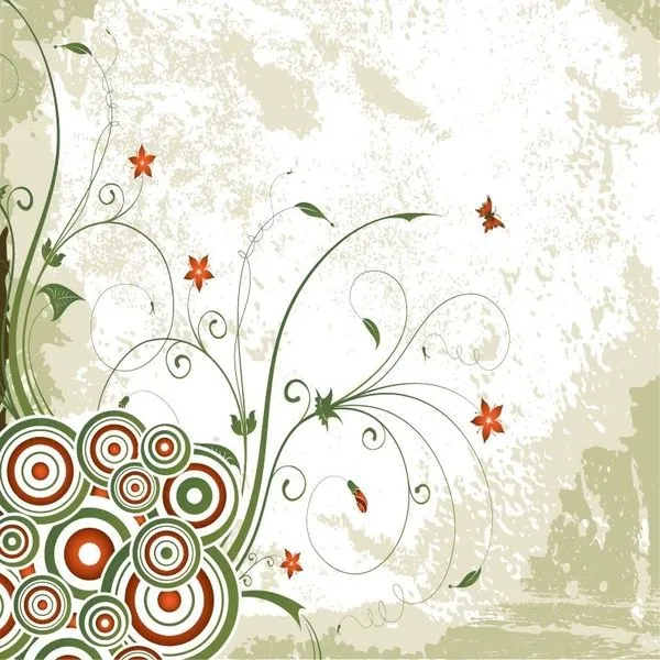 Remolino Vintage vector Fondo floral Vector floral - vectores ... Remolino Vintage vector Fondo floral Vector floral - vectores ...