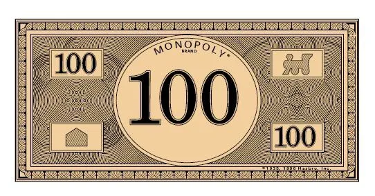 Remolones: Billetes de Monopoly para imprimir 2 Remolones: Billetes de Monopoly para imprimir 2