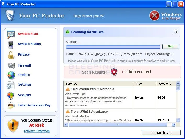 Remove Your PC Protector (Uninstall Guide)