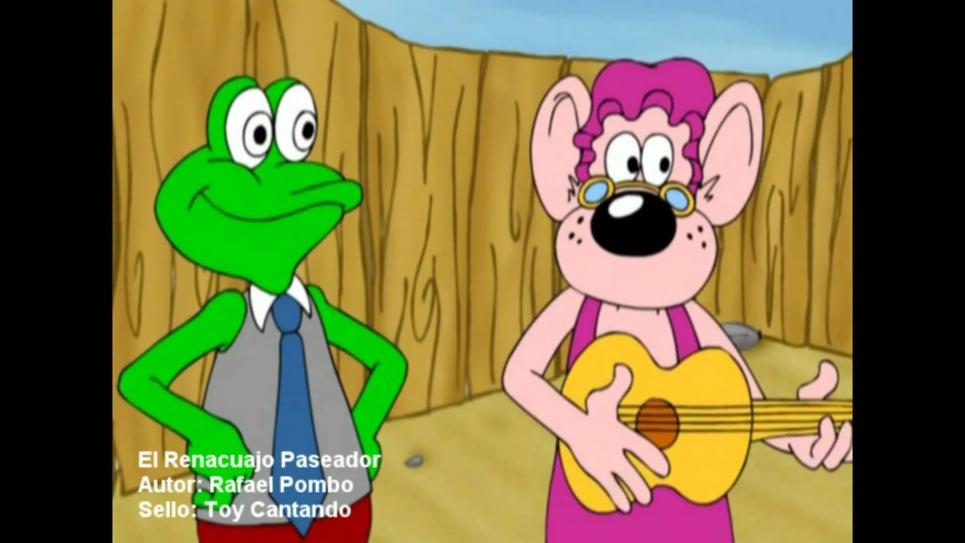 El Renacuajo Paseador (Rin Rin Renacuajo) - DVD Los Cuentos de Rafael Pombo  | Childhood, Rin, Childhood memories